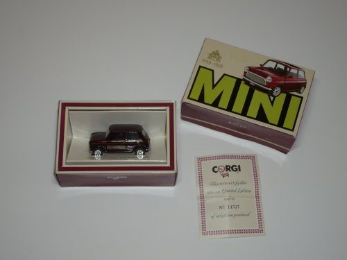Corgi model of the Mini 30