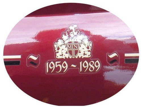 Rear side badge